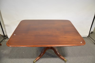 Lot 306 - Victorian mahogany breakfast table