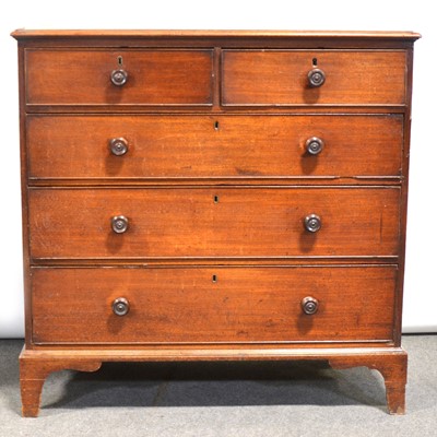 Lot 321 - Victorian mahogany chest of drawers