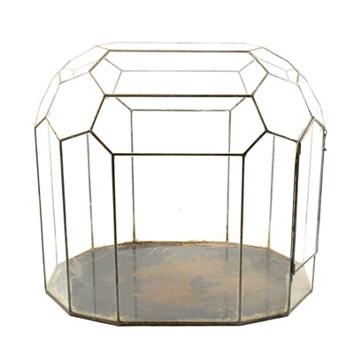 Lot 200 - Leaded glazed terrarium