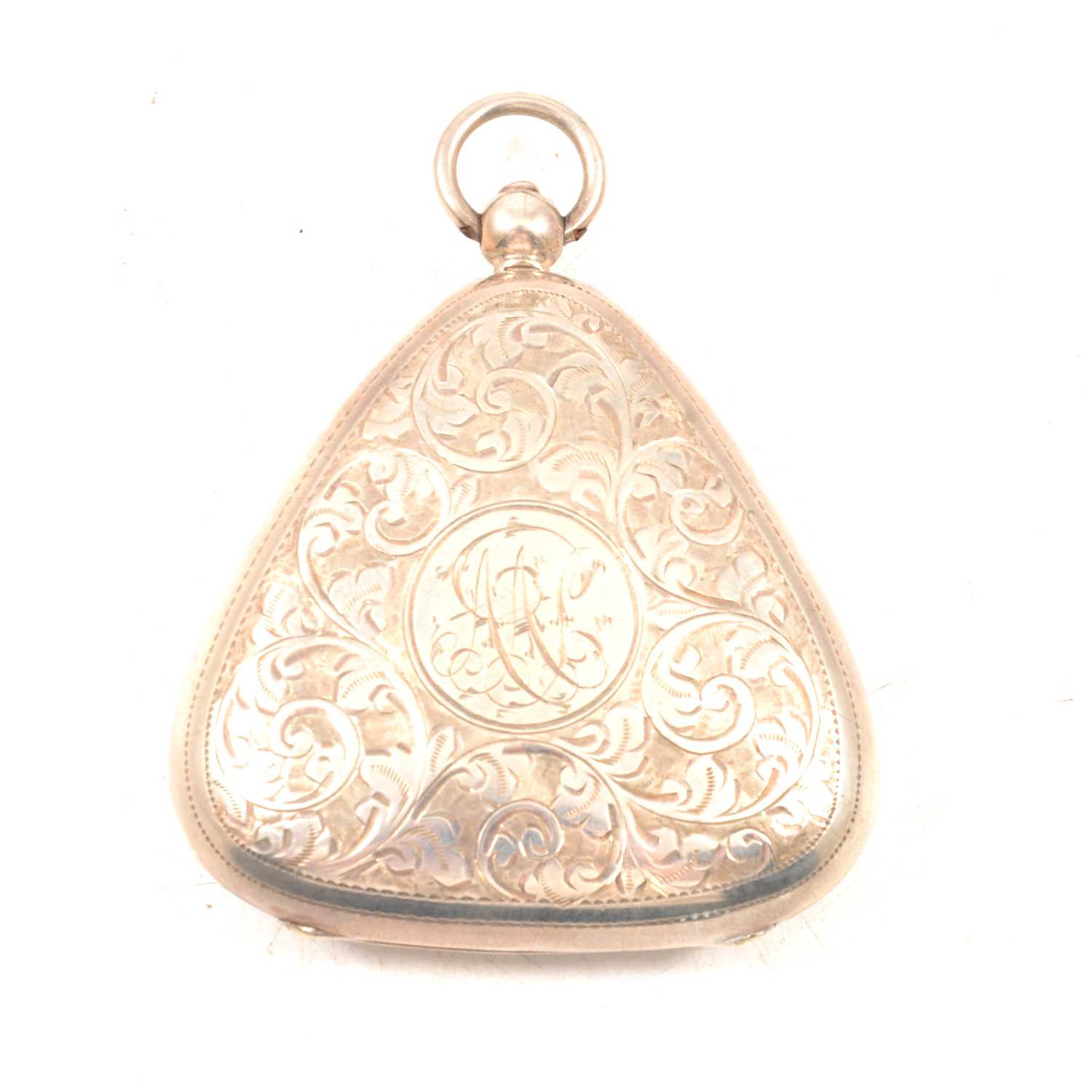 Lot 284 - Edward VII silver triangular triple