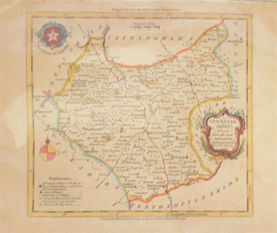 Lot 95 - Collection of hand-coloured county maps