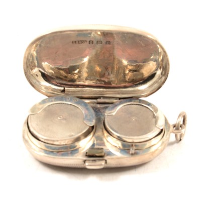 Lot 309 - George V silver Sovereign and half Sovereign coin case