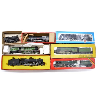 Lot 330 - Seven OO gauge steam locomotives