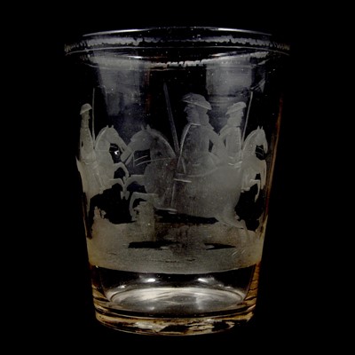 Lot 18 - A beaker-shape tumbler