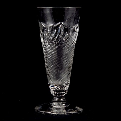 Lot 33 - A dwarf ale glass