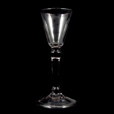 Lot 6 - A wine glass