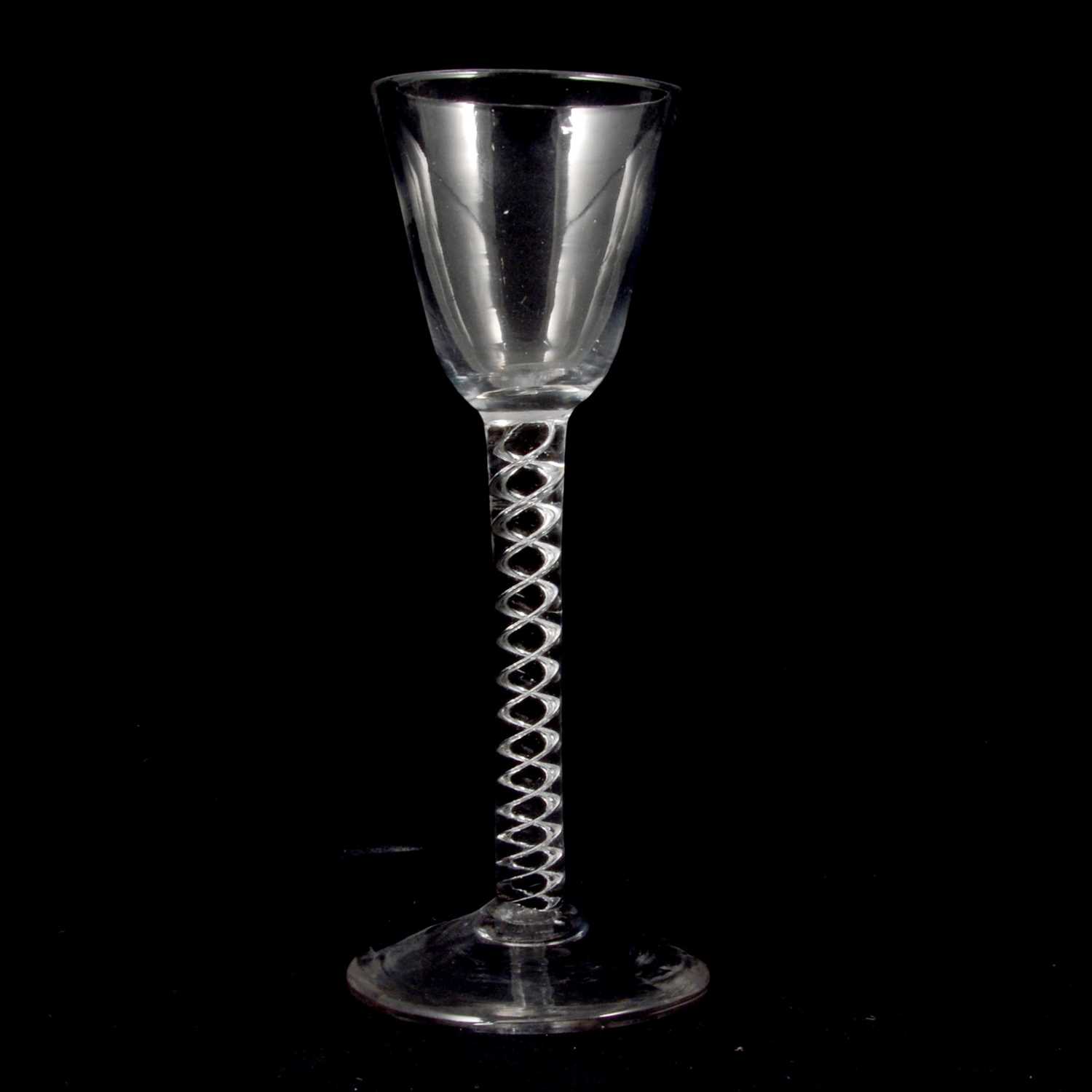 Lot 39 - A wine glass