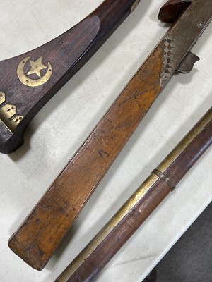 Lot 156 - Three Middle Eastern rifles