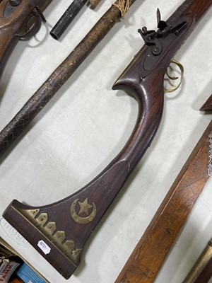 Lot 156 - Three Middle Eastern rifles