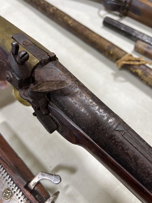 Lot 156 - Three Middle Eastern rifles