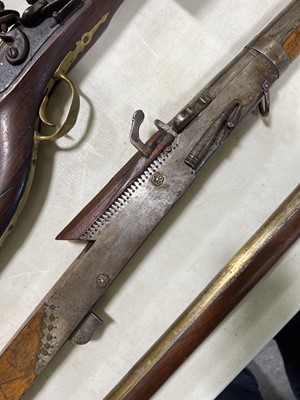 Lot 156 - Three Middle Eastern rifles