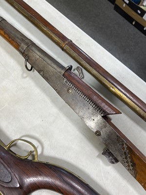 Lot 156 - Three Middle Eastern rifles