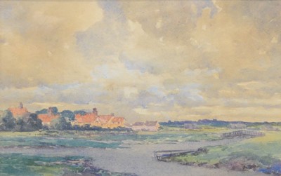 Lot 314 - Rev'd Arthur Bernard Bateman, riverscape.