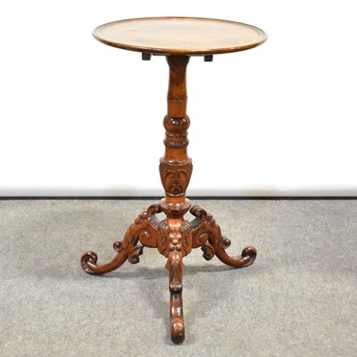 Lot 426 - Victorian walnut table