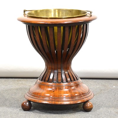 Lot 485 - Victorian mahogany jardinière