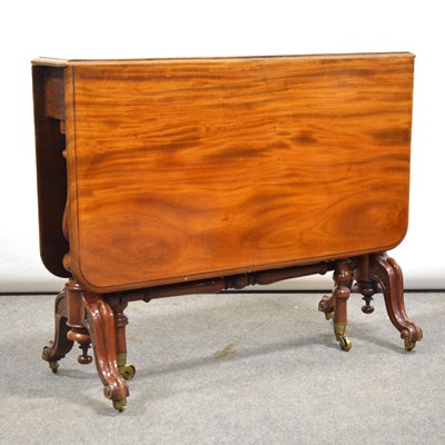 Lot 494 - Early Victorian mahogany Sutherland table