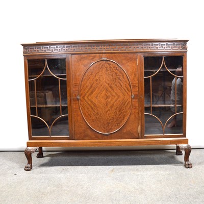 Lot 408 - Mahogany bookcase, early 20th century