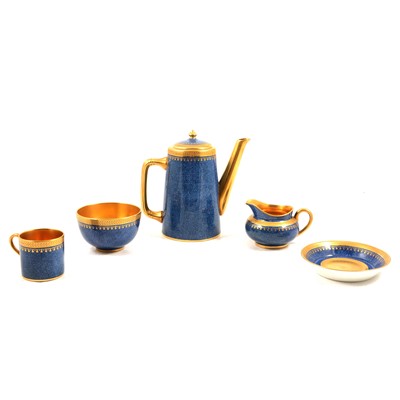 Lot 20 - Cauldon part coffee set