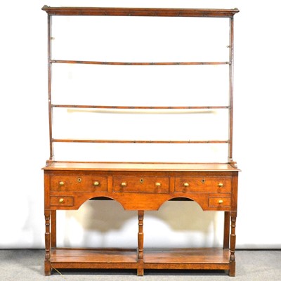 Lot 352 - Georgian oak dresser