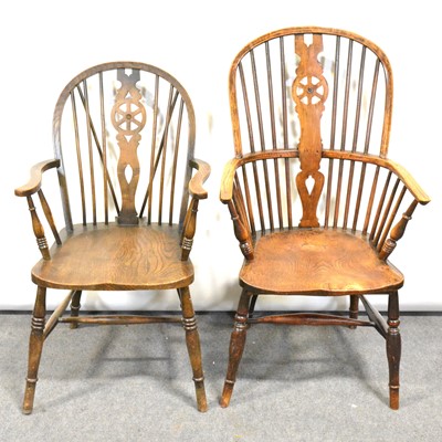 Lot 412 - Two Windsor chairs