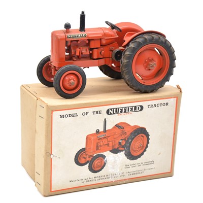 Lot 231 - Morris Motors LTD. 1/16 model of Nuffield Universal tractor, red body, boxed