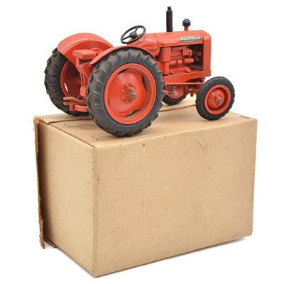 Lot 231 - Morris Motors LTD. 1/16 model of Nuffield Universal tractor, red body, boxed