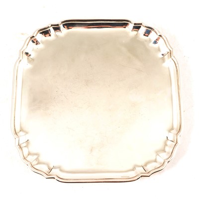 Lot 222 - Silver salver