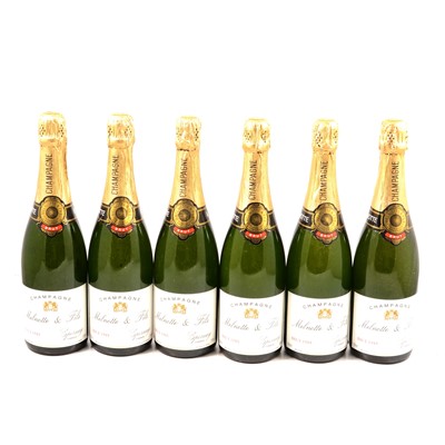 Lot 235 - 1985 Melnotte & Fils vintage Brut Champagne, 10 bottles