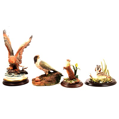 Lot 77 - Two limited edition Royal Worcester figurines and various animal models