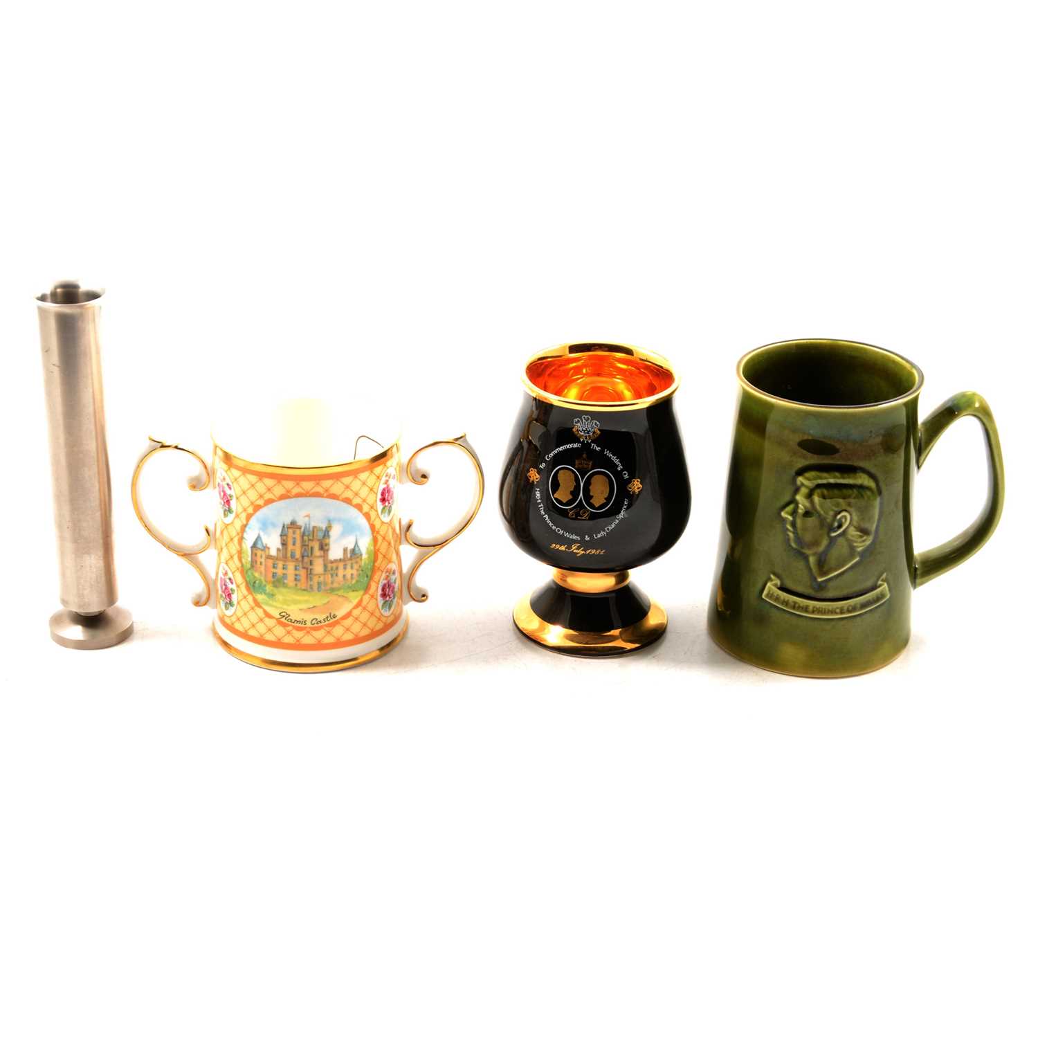 Lot 73 - One box of Royal commemorative ware mugs and tankards