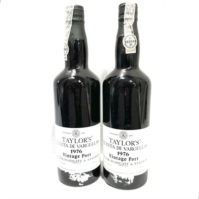 Lot 16 - Taylor's Quinta de Vargellas 1976 vintage port - 2 bottles