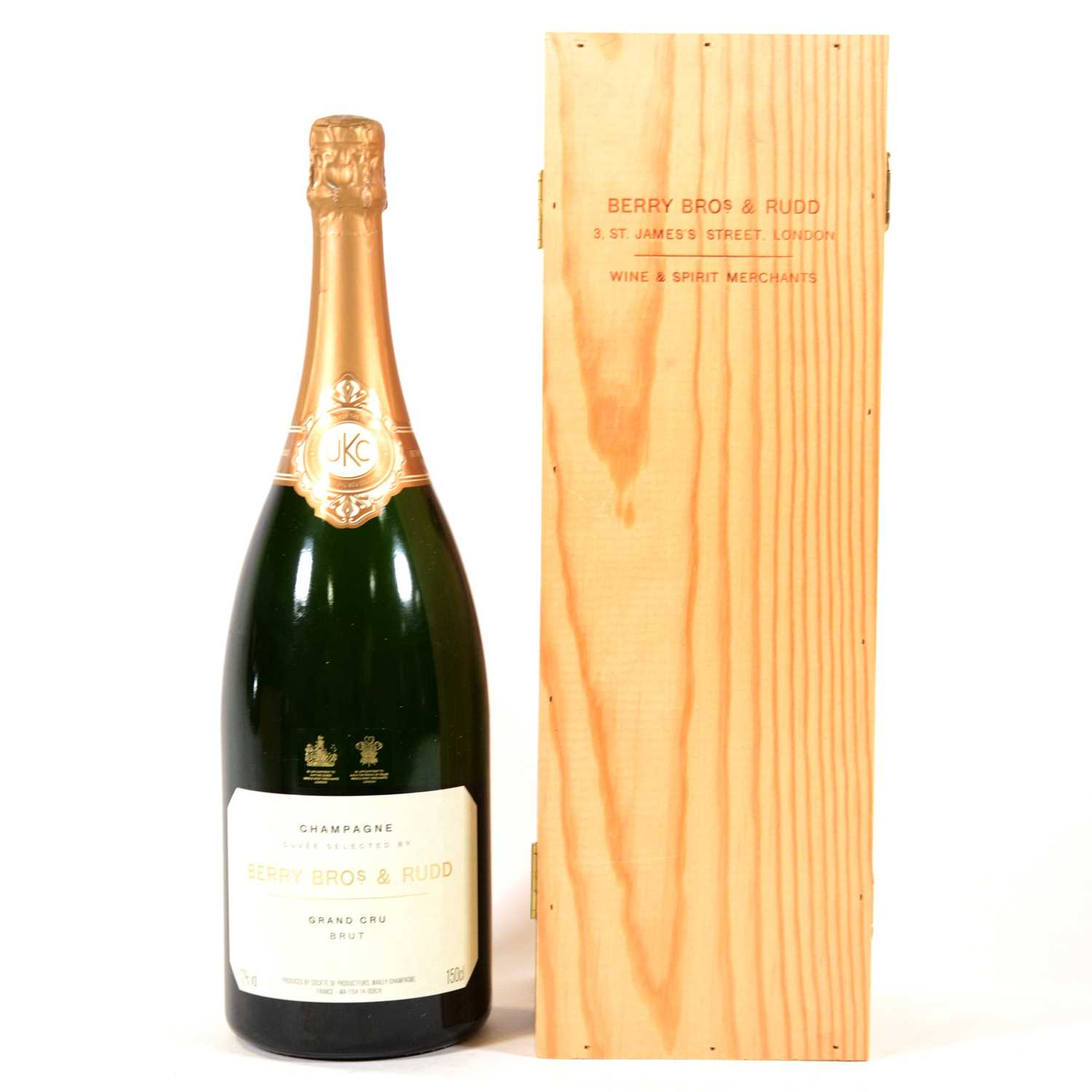 Lot 45 - Berry Bros & Rudd, Brut Champagne magnum, NV