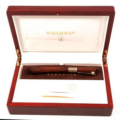 Lot 372 - Waterman of Paris - a Sérénité Bois Limited Edition Fountain Pen.