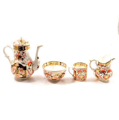 Lot 82A - Royal Crown Derby, Imari ware coffee service in the Rose Japan pattern