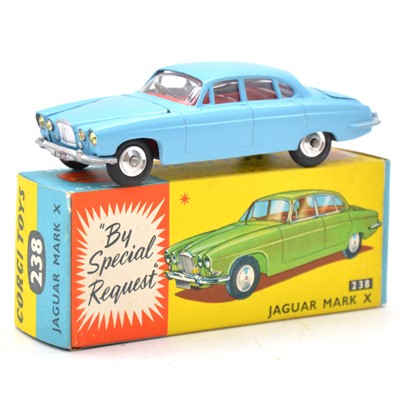 Lot 132 - Corgi Toys model 238 Jaguar Mark X