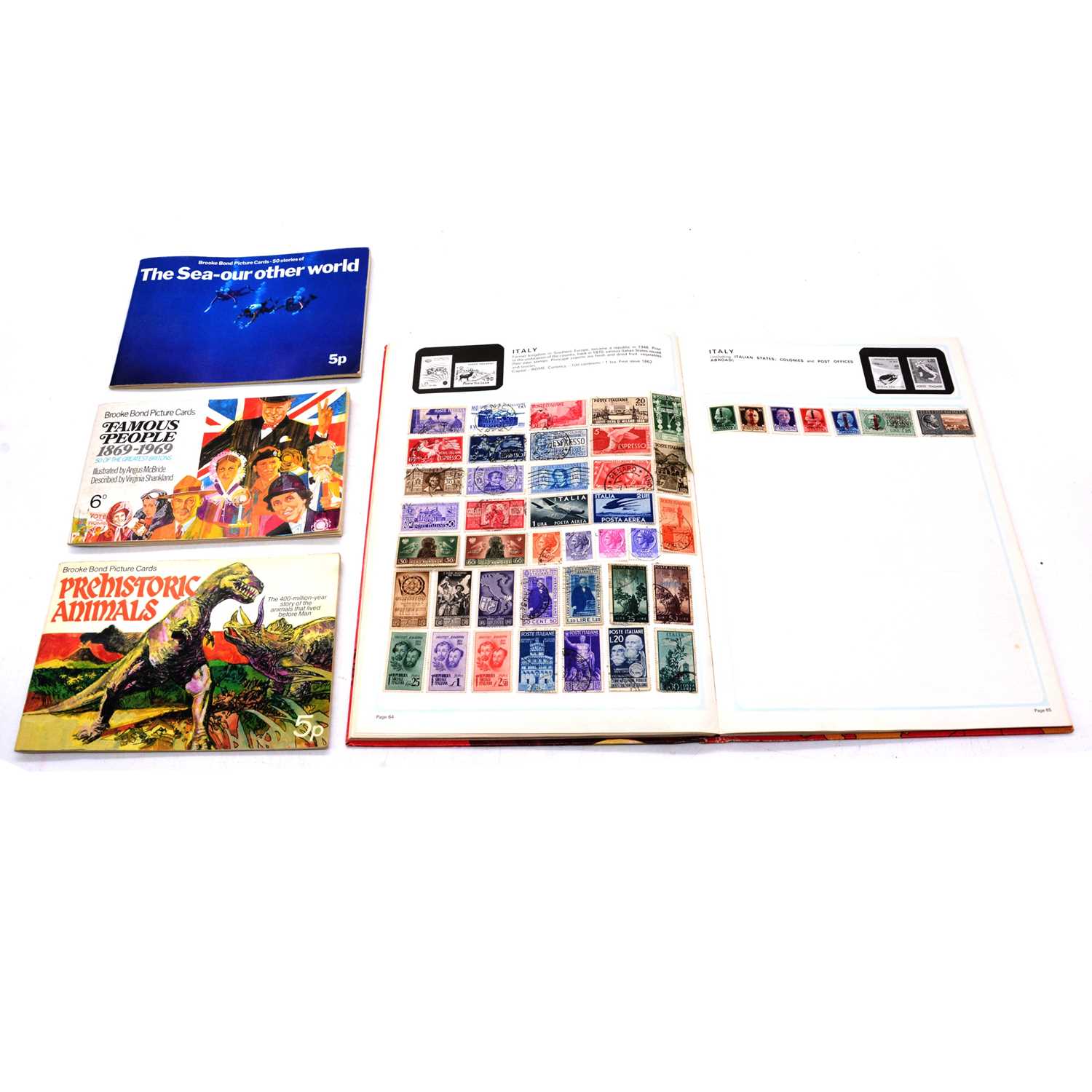 Lot 215 - Collection of 1978 Panini football cards, trade cards, stamps, coins.