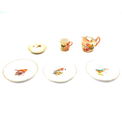 Lot 7 - Royal Worcester hand painted porcelain