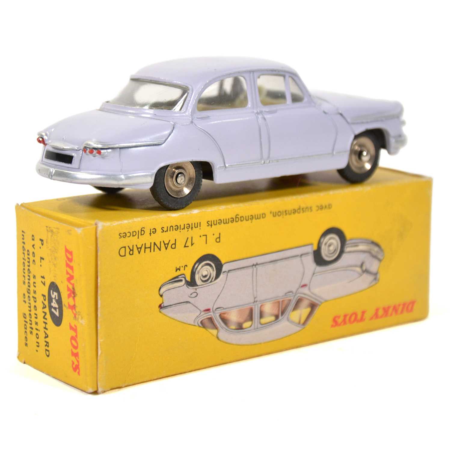 Ancien Lot Dinky Toys : Panhard 547 + Floride 543 + Ford Taunus 559 - Collection 1/43