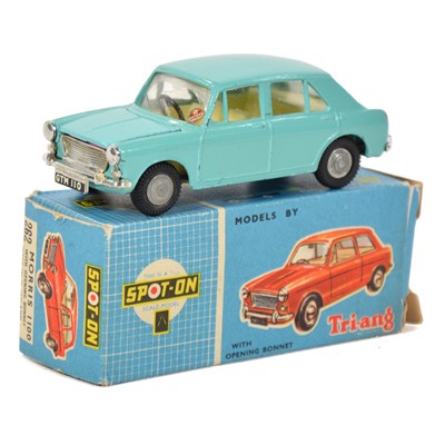 Lot 79 - Tri-ang Spot-on Toy model 262 Morris 1100, turquoise body, boxed