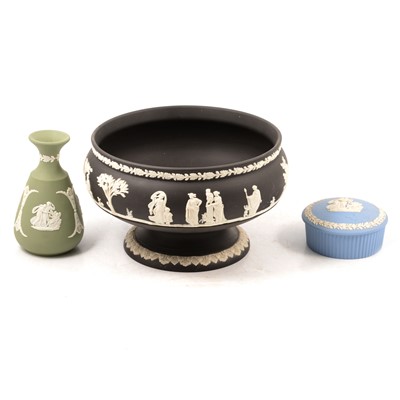 Lot 63 - Collection of Wedgwood and other jasperware.