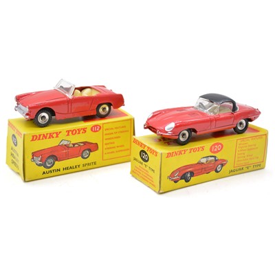 Lot 49 - Two Dinky Toys die-cast models, 112, 120, both boxed.