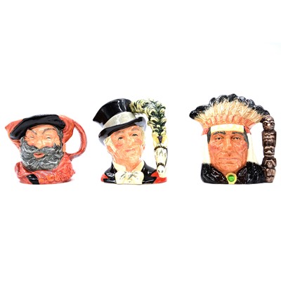 Lot 28 - Collection of Royal Doulton character jugs