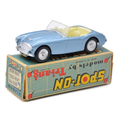 Lot 92 - Tri-ang Spot-on Toy model 105 Austin Healey 100-Six