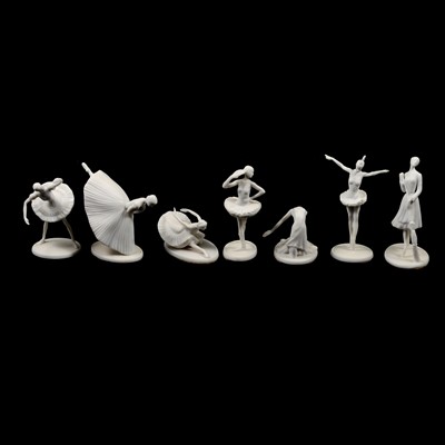 Lot 28 - Collection of small china ballerina figurines