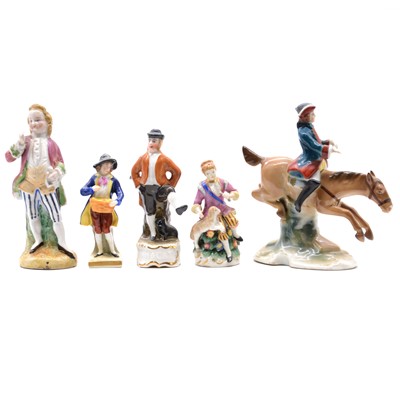 Lot 65 - Collection of ceramics figures and animal models