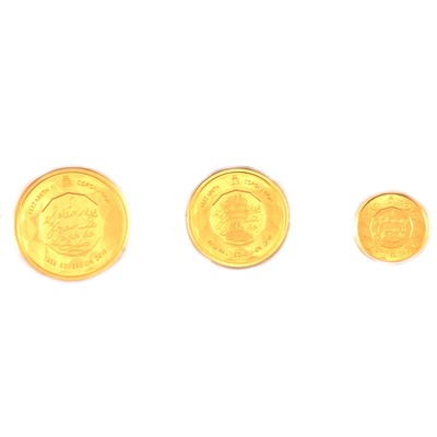 Lot 417 - Hattons Sapphire Coronation Jubilee gold coin set