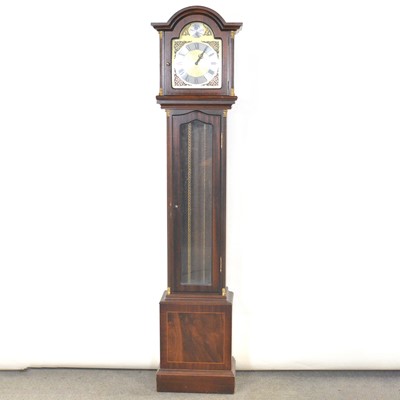 Lot 297 - Reproduction German grandmother clock