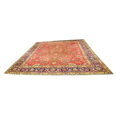 Lot 416 - Tabriz pattern carpet