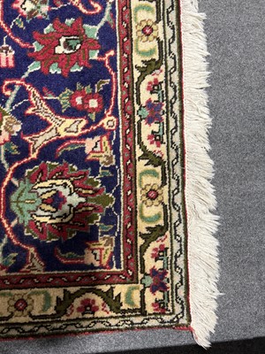 Lot 416 - Tabriz pattern carpet