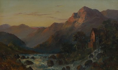 Lot 409 - Joel Owen, Mountain landscape